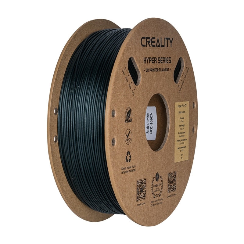Hyper PLA-CF Creality Filament (mørkegrøn)