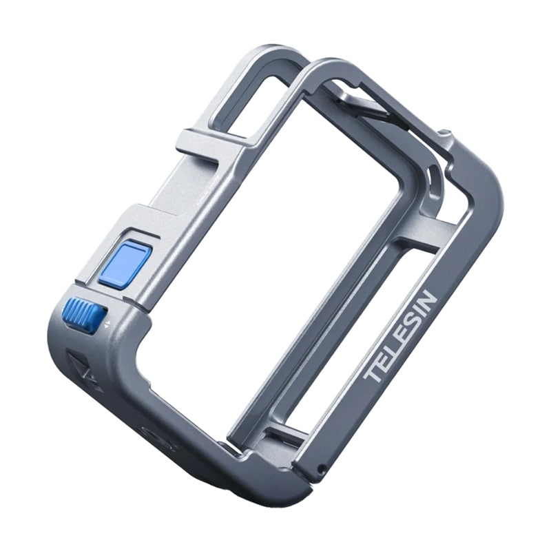 Telesin-metalæske til DJI Osmo Action 5 (blå)