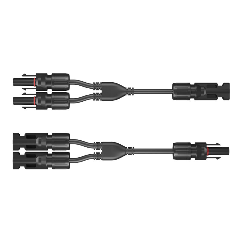 Parallelt kabel til DJI Power MC4 solcellepaneler