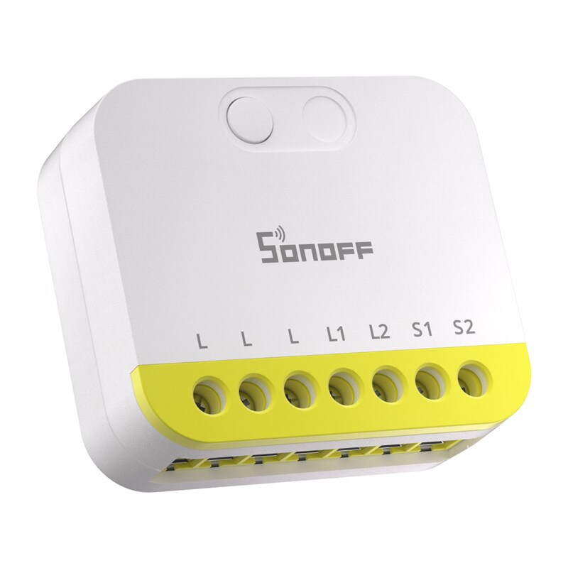 To-kanals minikontakt uden N Sonoff MINI-ZB2GS-L ZigBee