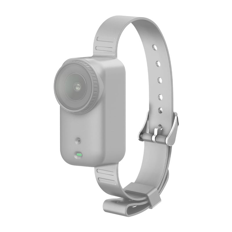 Silikone bånd / kæledyrskrave Puluz til DJI Osmo Nano (Grå)