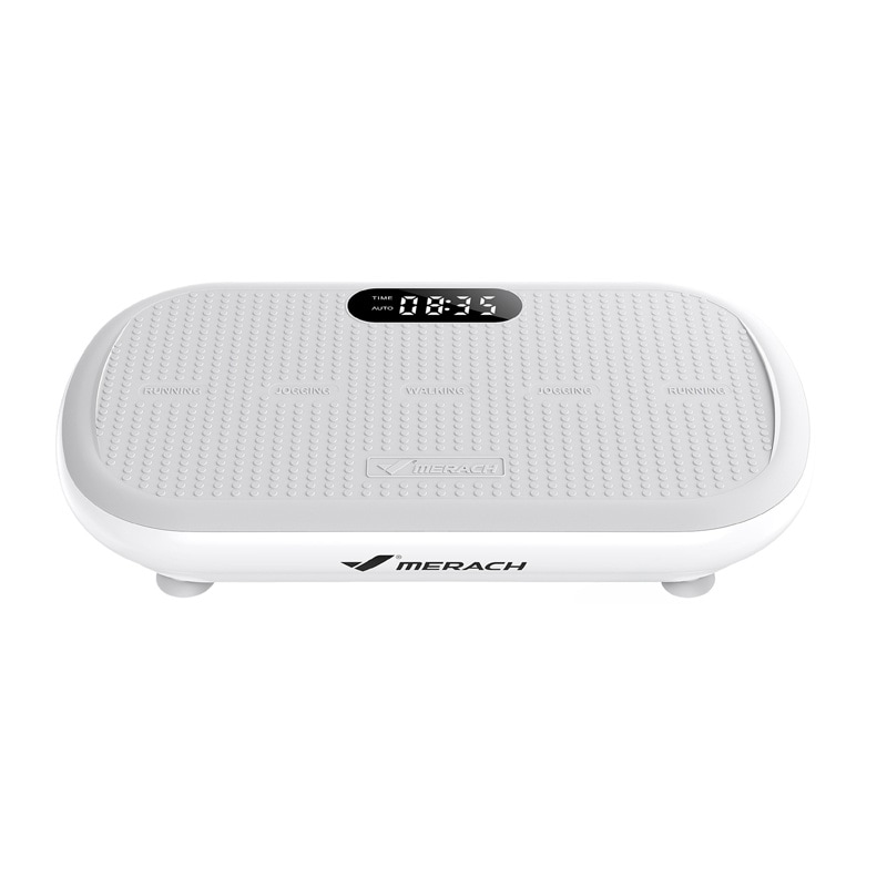 MERACH MR-2440G1-EU vibrationsplatform (grå) / Vibrationsplatform til 200 kg med Bluetooth