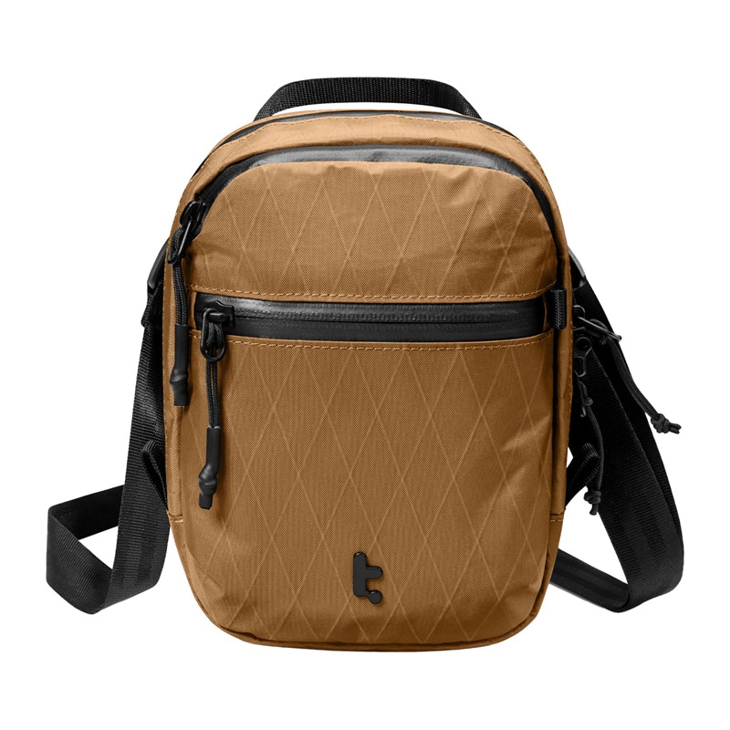 TOMTOC Aviator-T37 rejsetaske med skulderrem X-Pac 1,3L (brun)