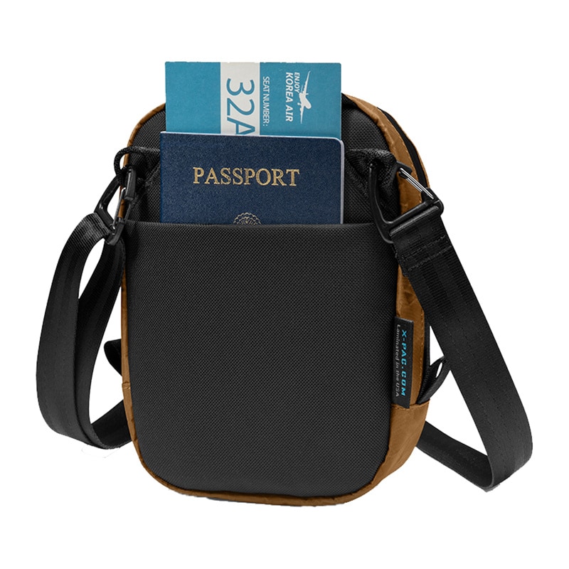 TOMTOC Aviator-T37 rejsetaske med skulderrem X-Pac 1,3L (brun)