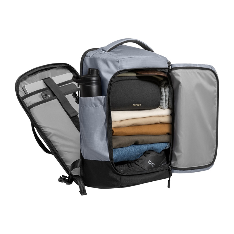 Tomtoc Navigator-T66 Liteway Rejserygsæk, 17"/40L (grå)