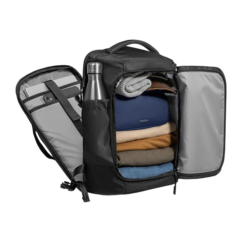 TOMTOC Navigator-T66 Liteway Rejserygsæk 28L/15.6" (Sort)