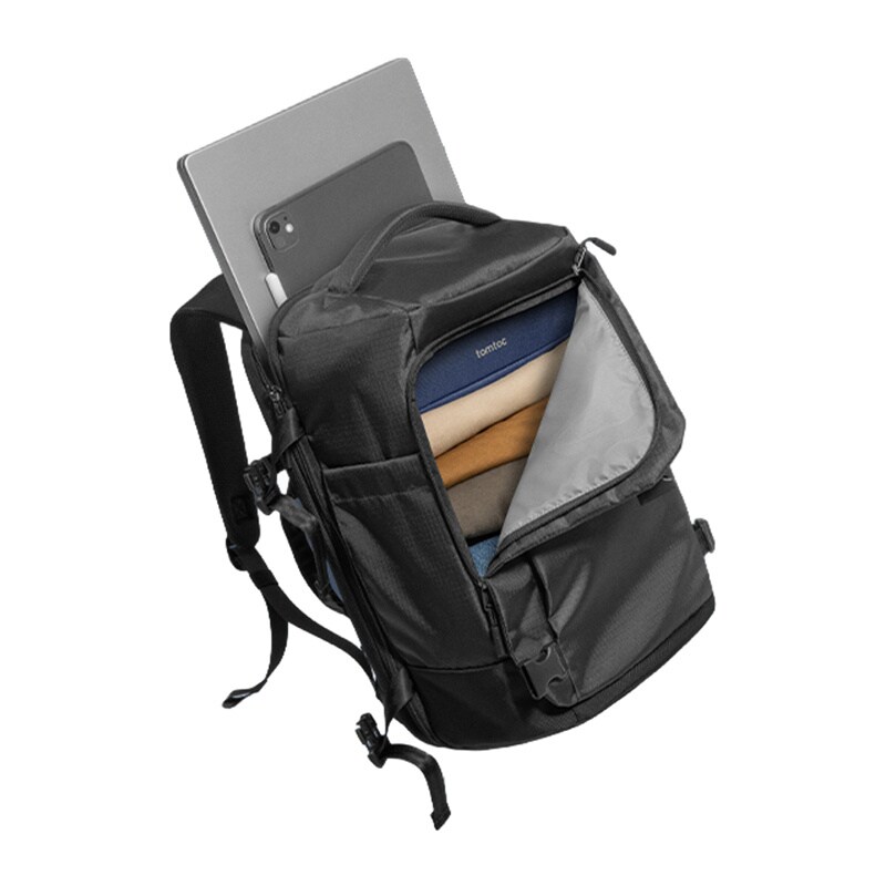 TOMTOC Navigator-T66 Liteway Rejserygsæk 28L/15.6" (Sort)