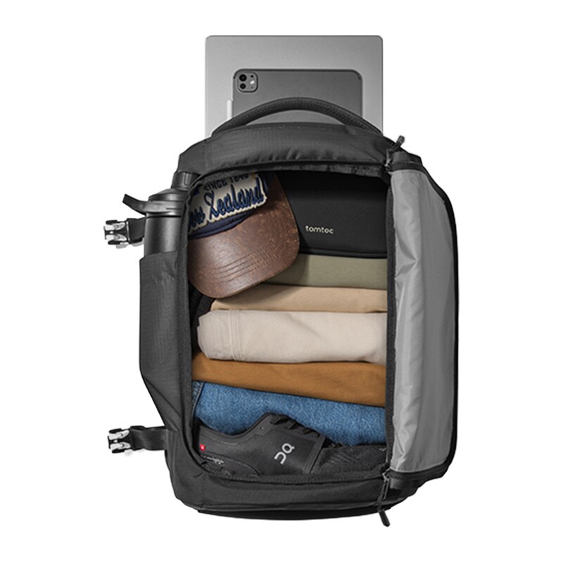 TOMTOC Navigator-T66 Liteway Rejserygsæk 28L/15.6" (Sort)