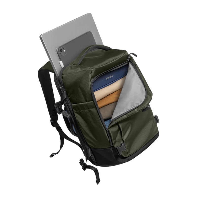 TOMTOC Navigator-T66 Liteway Rejserygsæk 15,6"/28L (grøn)