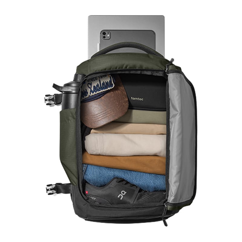 TOMTOC Navigator-T66 Liteway Rejserygsæk 15,6"/28L (grøn)