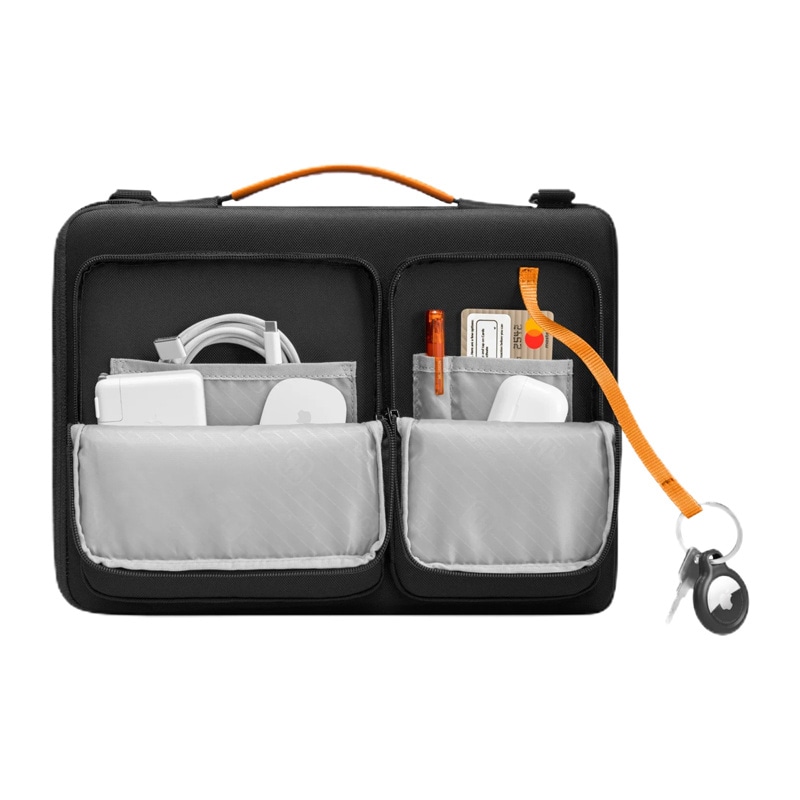 Bærbar dokumentmappe Tomtoc Defender-A42 16" (sort)