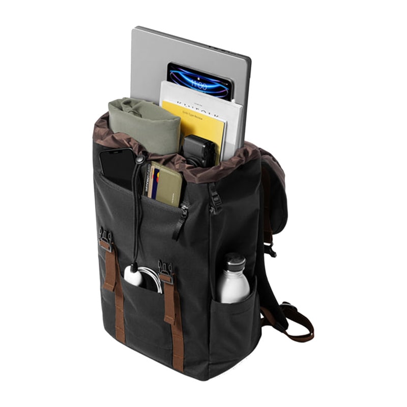 Laptop-rygsæk Tomtoc VintPack-TA1,15,6"/22L / 15,6'' (sort)