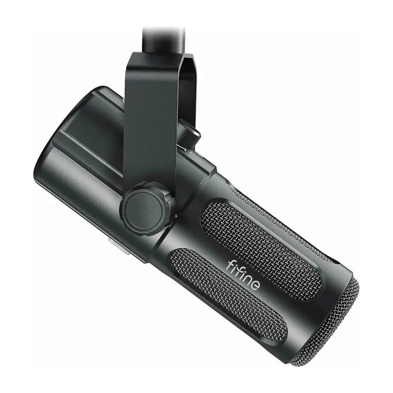 Fifine Tank6 dynamisk mikrofon (sort)