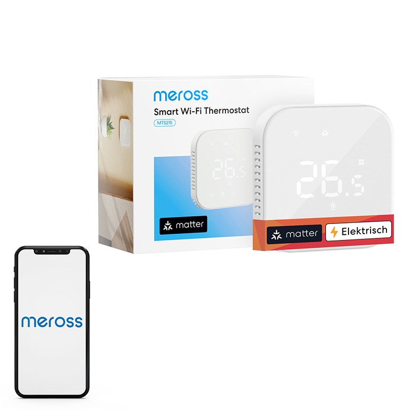 Inteligentny termostat WiFi Meross MTS215MA(EU) (Materiel)
