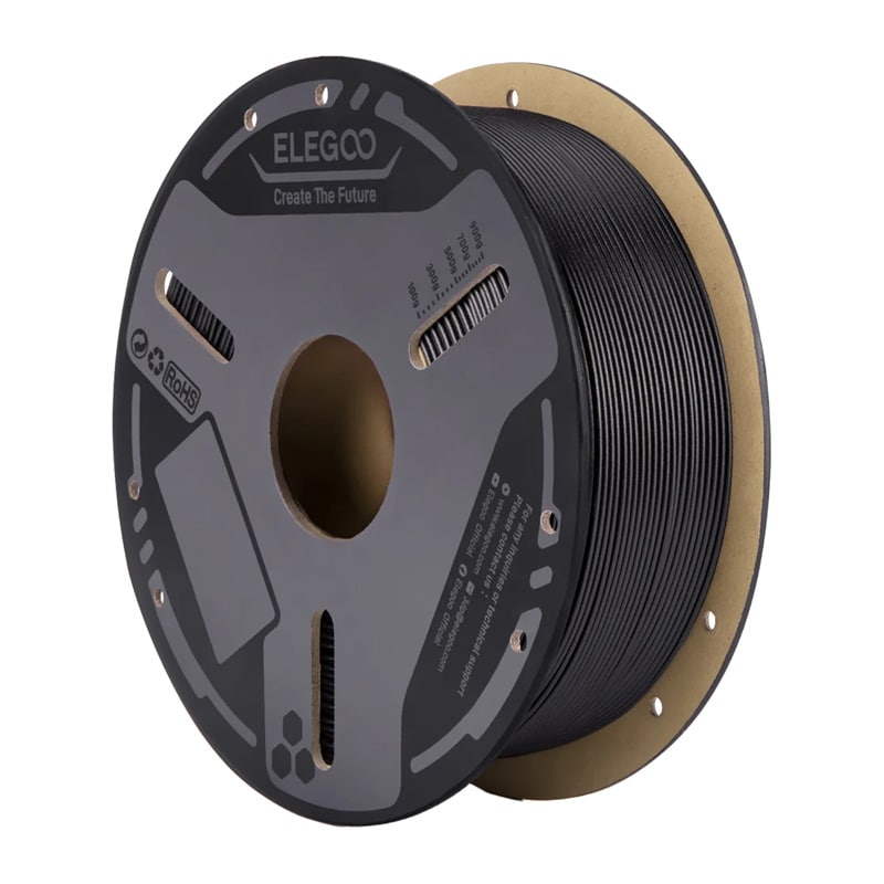 ELEGOO PETG-CF Filament 500g svart / PETG-CF filament / kulfiberforstærket PETG filament / FDM filament