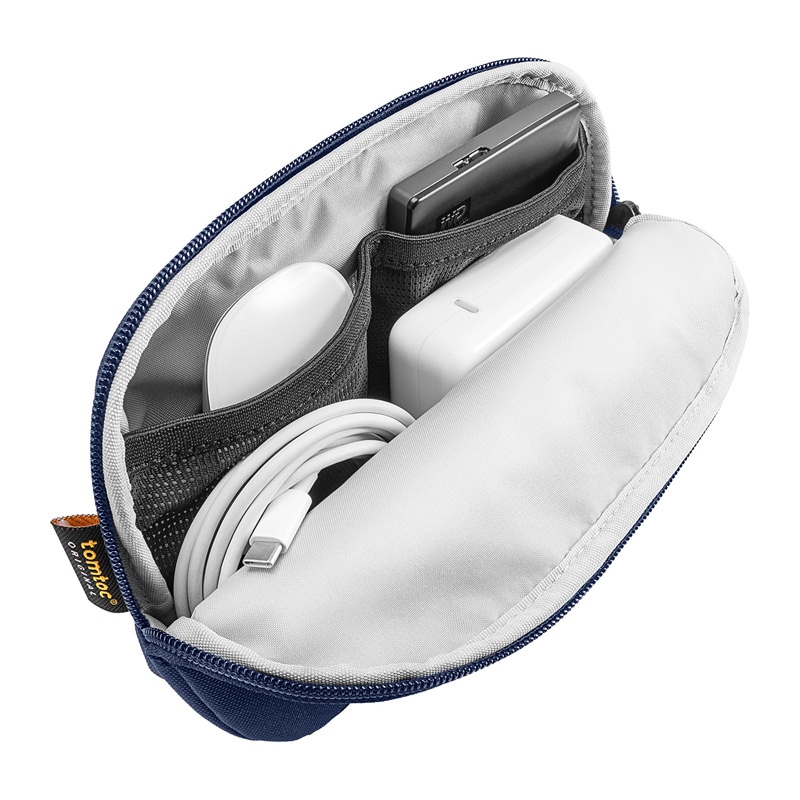 TOMTOC Defender-A13 Laptop Sleeve + 14" taske sæt (marineblå)