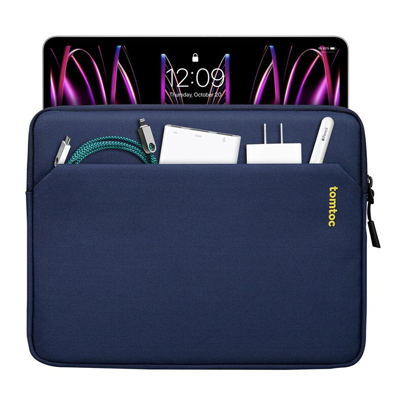 TOMTOC Light-B18 11'' tablet-taske (marineblå)