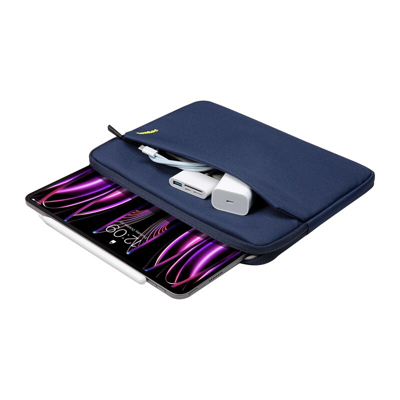 TOMTOC Light-B18 11'' tablet-taske (marineblå)