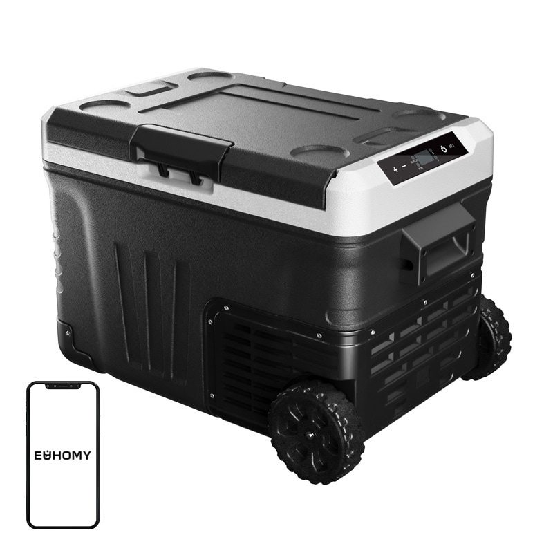 Euhomy CF003 bilkøleskab, 35L (sort)