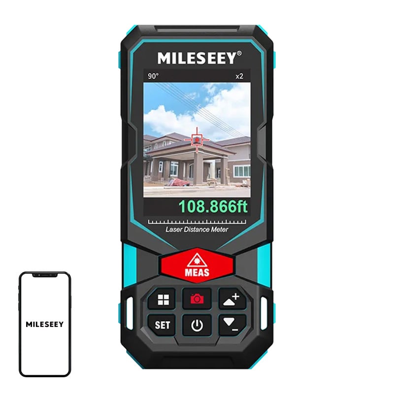 Mileseey S7 laserafstandsmåler med 100 m kamera