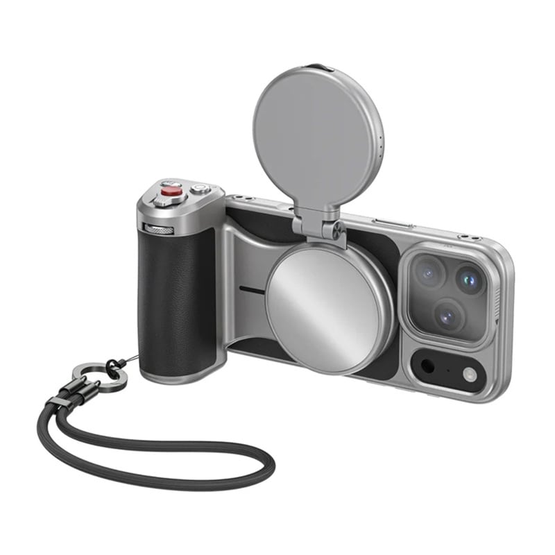Master Grip Mount til iPhone 17 Pro - Alt-i-et-sæt: Lys + filter