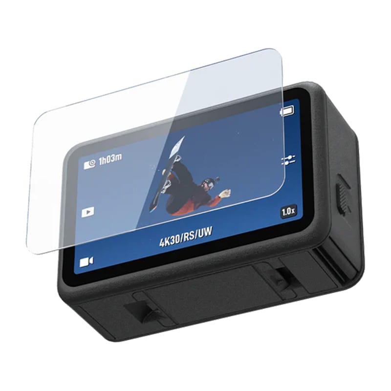 Telesin hærdet glassæt til DJI Osmo Action 6 (2x linse + skærm)