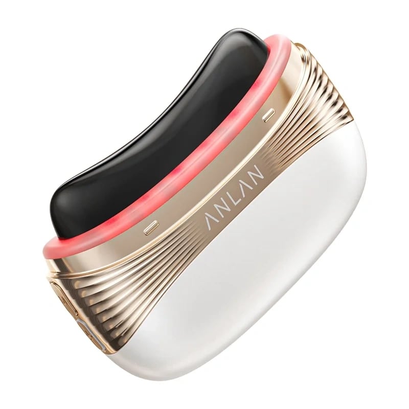ANLAN 02-AGSY53-02A 2-i-1 ansigts- og hovedmassageapparat
