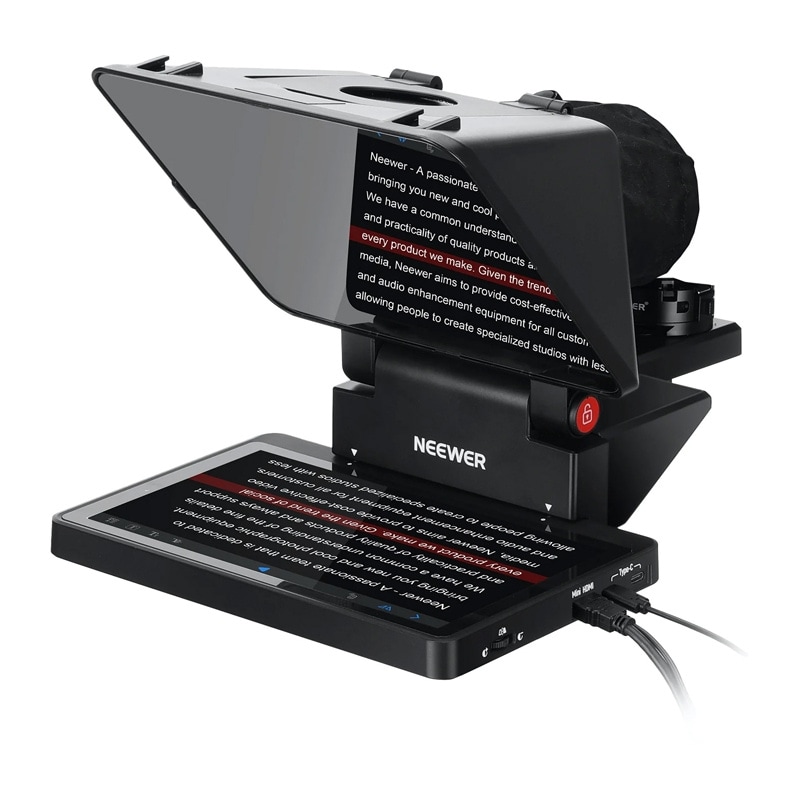 Neewer X11 TM8 Teleprompter med indbygget skærm