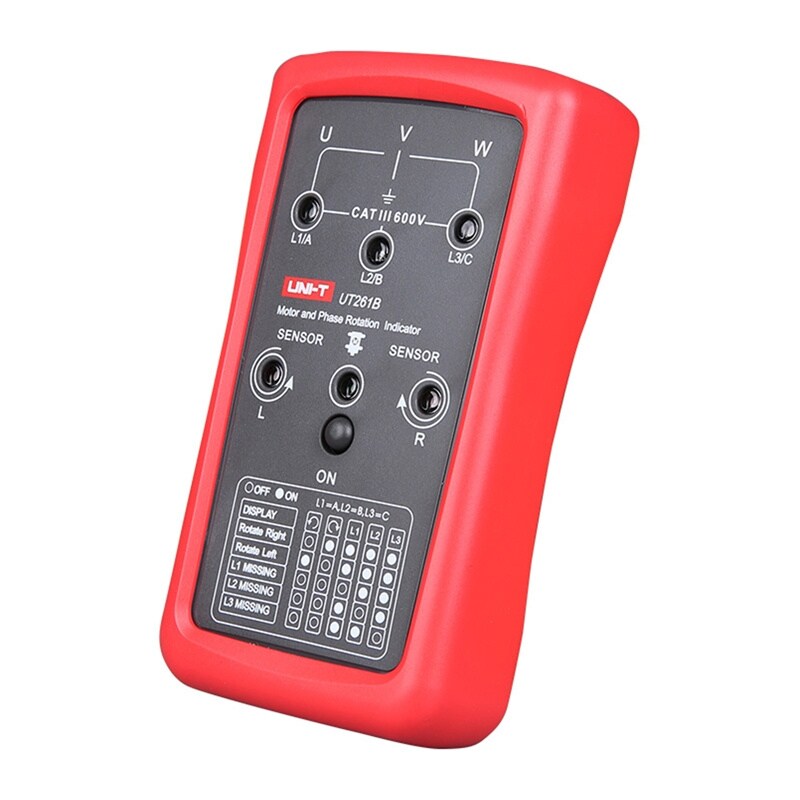 Uni-T UT261B Motorfase- og rotationsretningstester