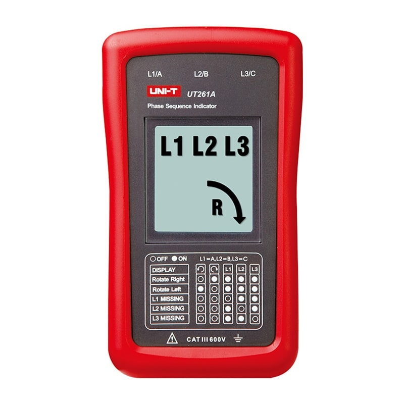 Uni-T UT261A Motorfase- og rotationsretningstester