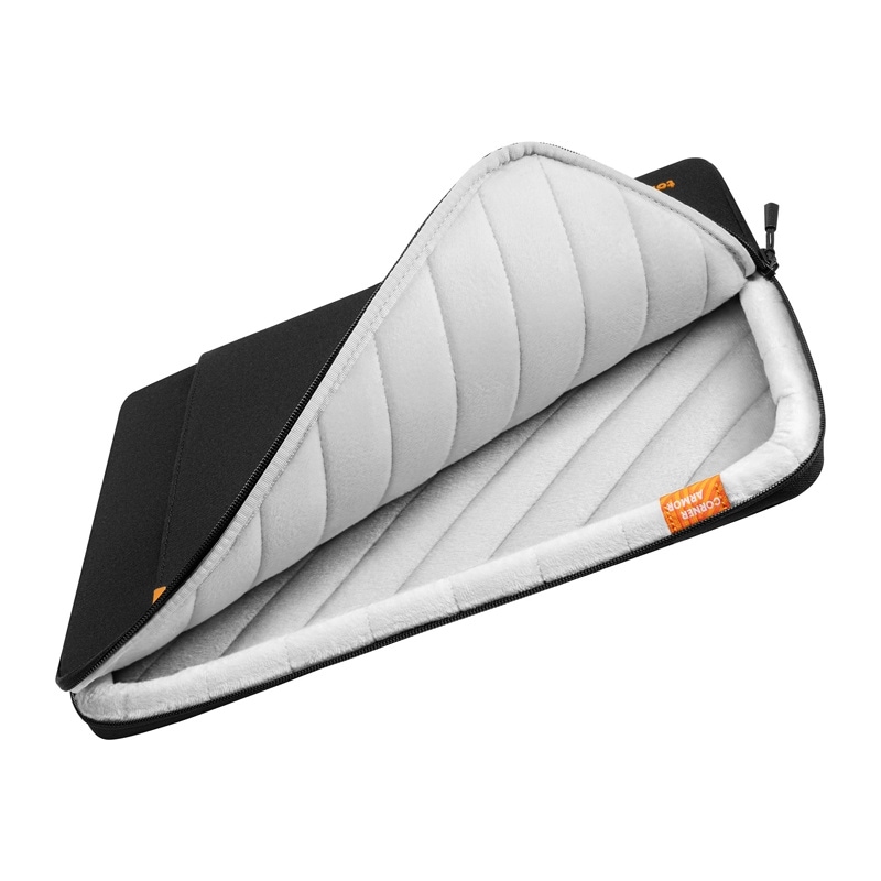 TOMTOC Defender-A13 13" MacBook-etui (sort)