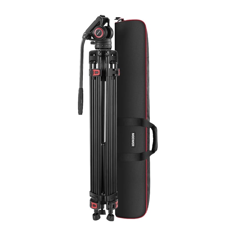 Neewer TP74 Professionelt videostativ med flydende hoved