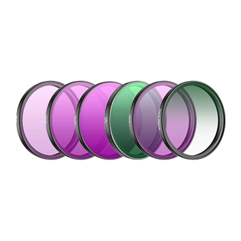 Filter indstillet til DJI Handling 6 (CPL/ND8/16/32/64/Black Mist 1/4)
