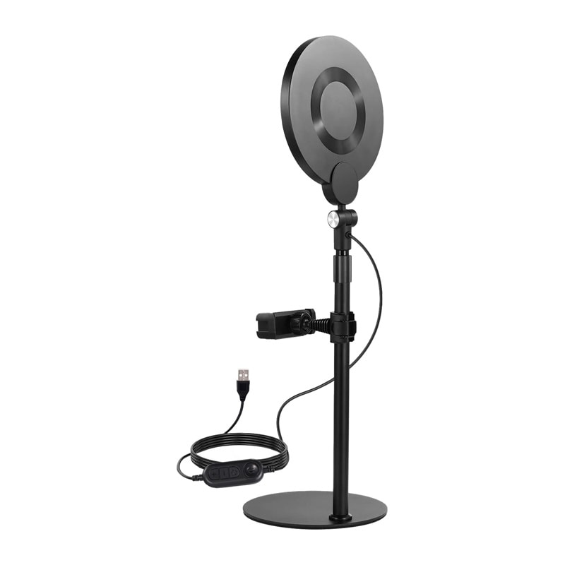 Neewer R06 18 cm rund LED-telefon-selfie-sæt