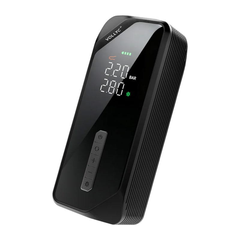 Flextail Evo 150 bærbar dækpumpe (sort)