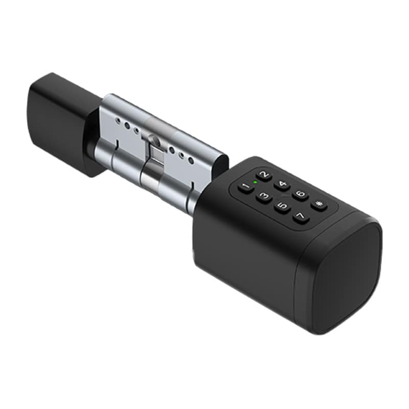 Avatto SDL-V1-B70 70 mm digital låsecylinder, sort