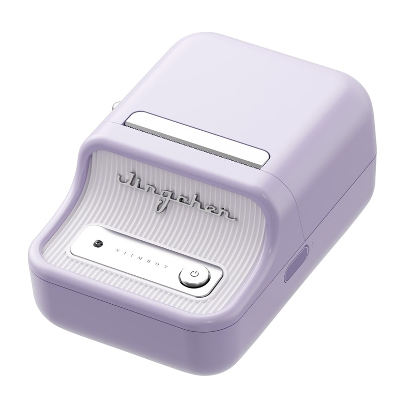 Niimbot B21 Pro bærbar etiketprinter (lilla)