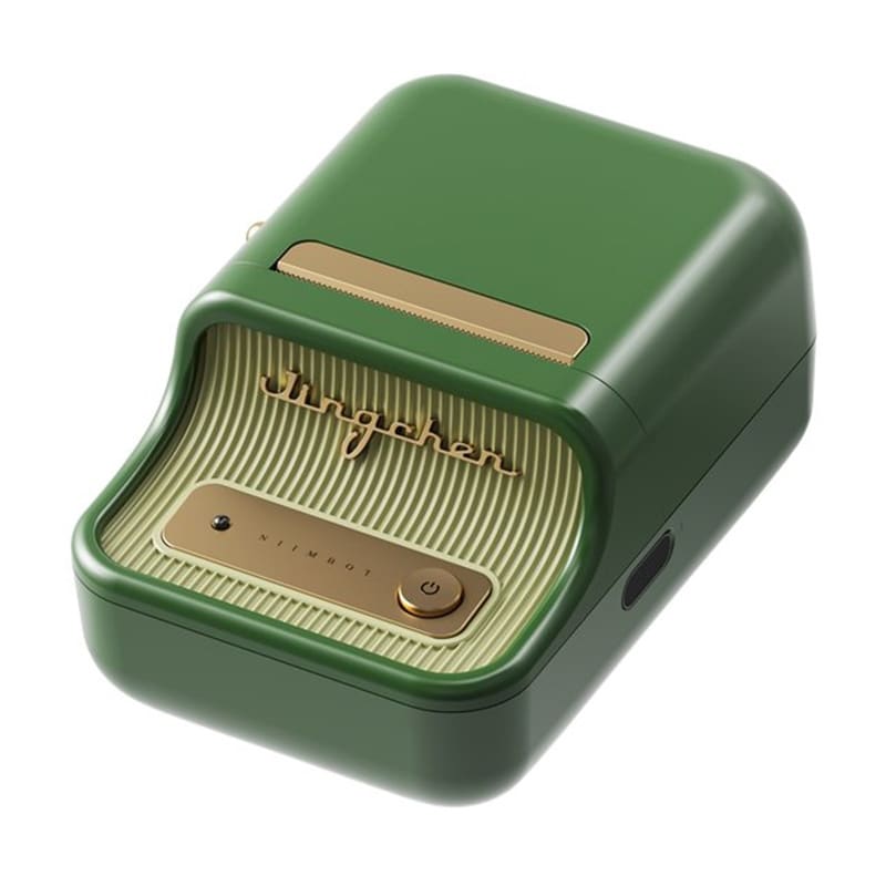 Niimbot B21 Pro bærbar etiketprinter (mørkegrøn)