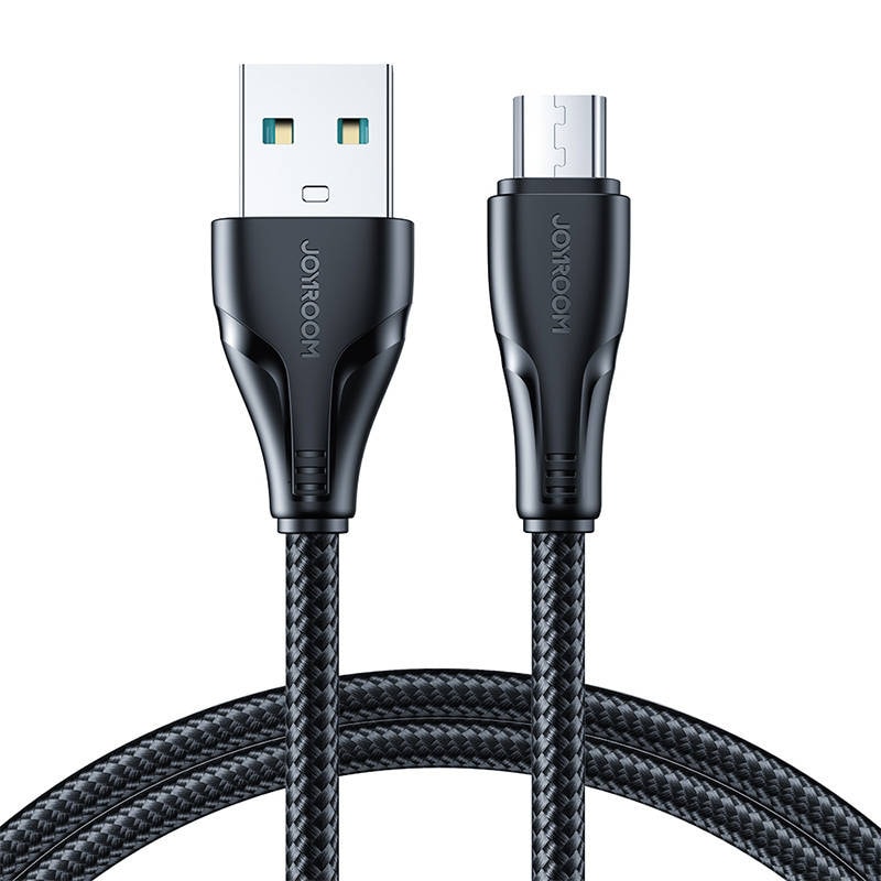 Kabel til Micro USB-A / Surpass / 2 m Joyroom S-UM018A11 (sort)