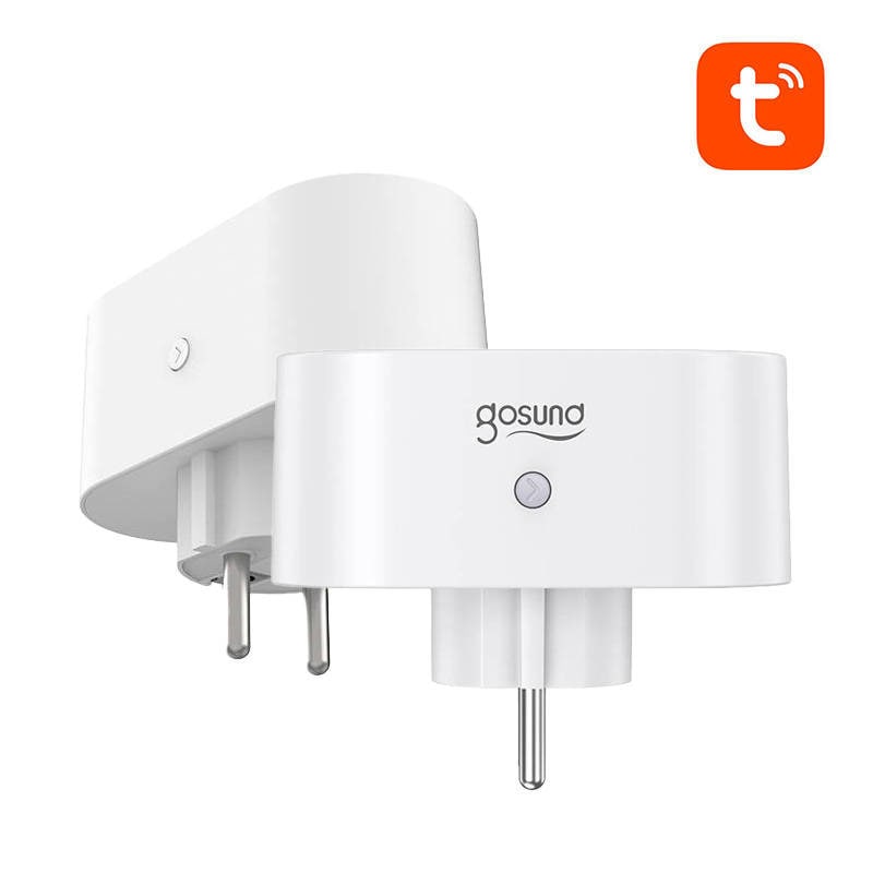 Gosund SP211 dobbelt smart-stik med WiFi (2-pak) 3500 W Tuya