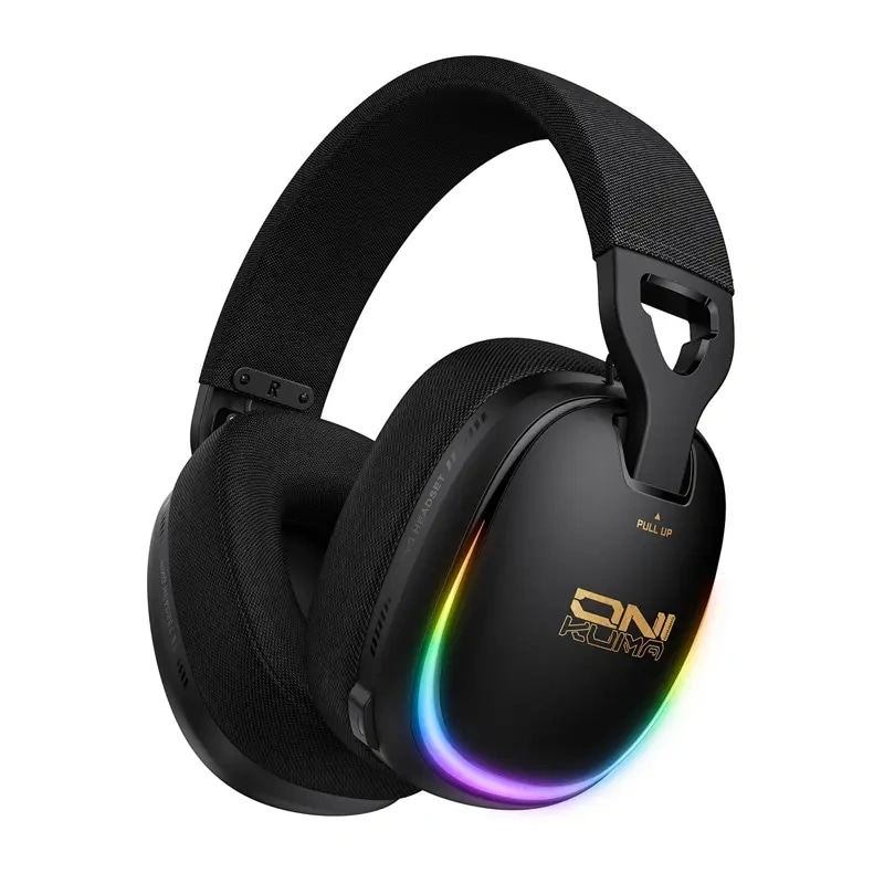 ONIKUMA GT805 gaming-hovedtelefoner (sort)