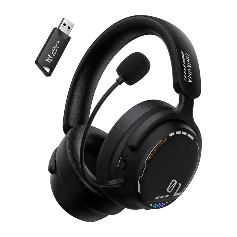 ONIKUMA GT886 gaming-hovedtelefoner (sort)