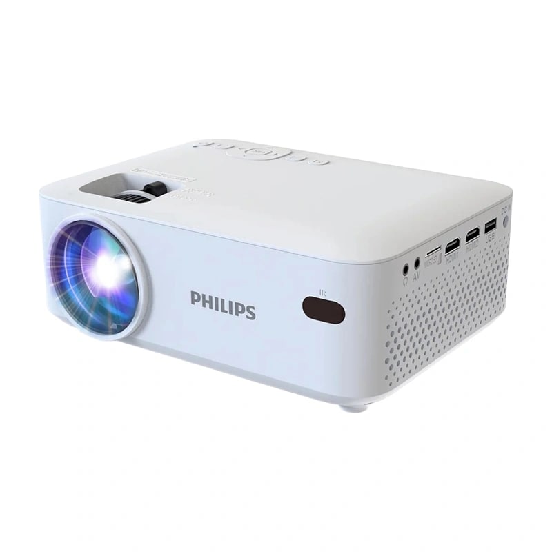 Phillips N-100 480p miniprojektor (hvid)