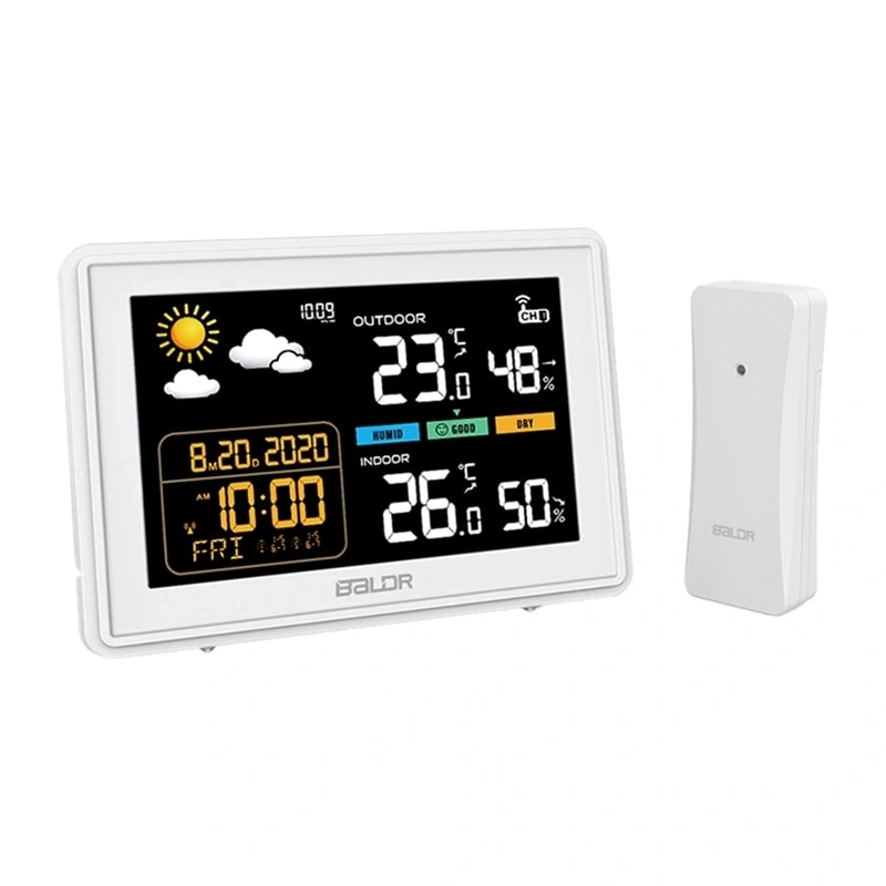 BALDRTHERM B0359WST2H2PR Vejrstation med udendørssensor