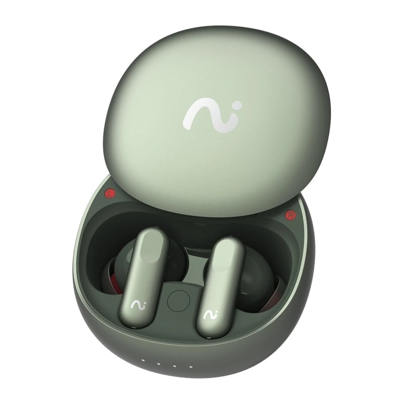 VIAIM Nano+ AI-øretelefoner med stemmeoptager (grøn)