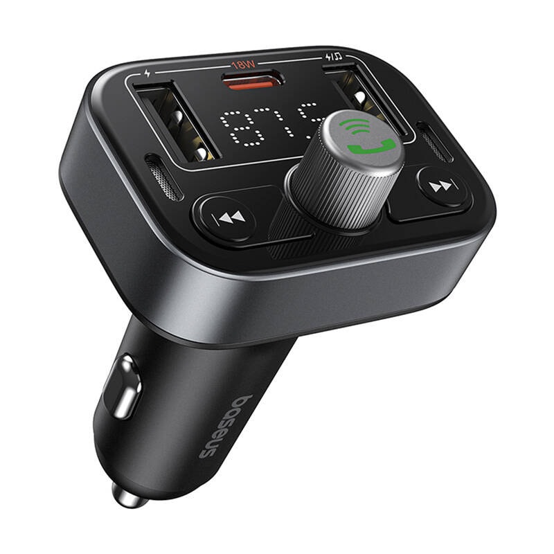 FM-sender Baseus S-09 Pro, Bluetooth (sort)