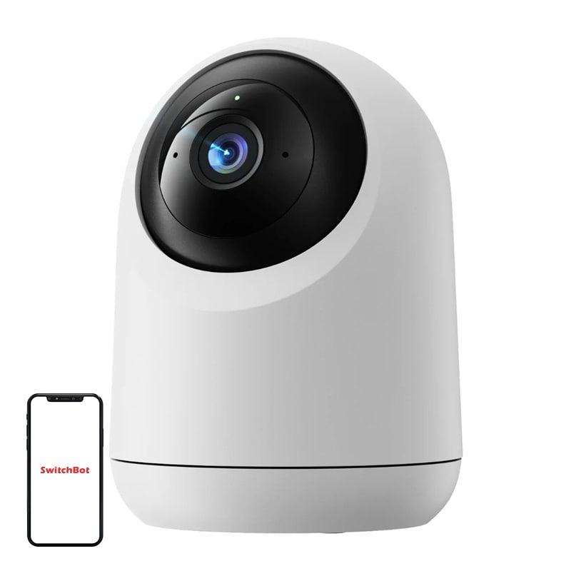 SwitchBot Pan/Tilt Cam Plus 3K IP-kamera til indendørs brug