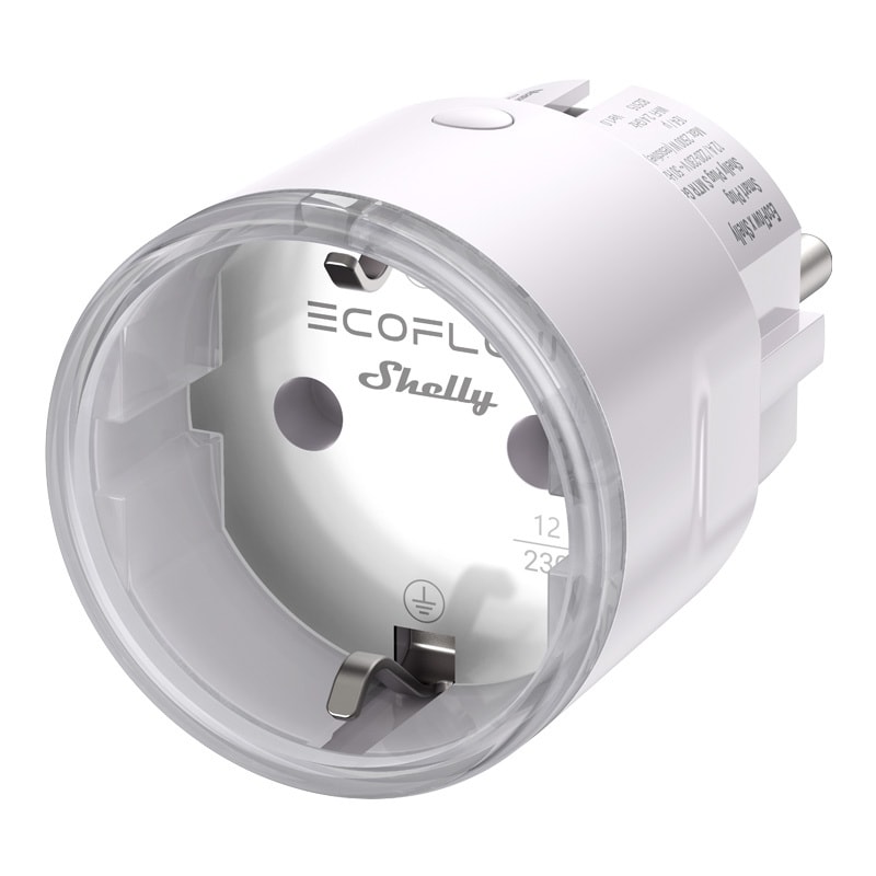 Intelligent stikkontakt EcoFlow x Shelly Smart Plug (STREAM, PowerStream)