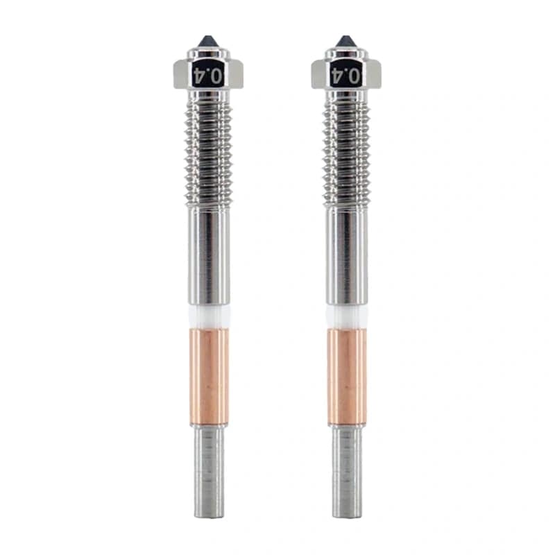QiDi 0,4 mm bimetaldyse til Q2-serien (2 stk.)