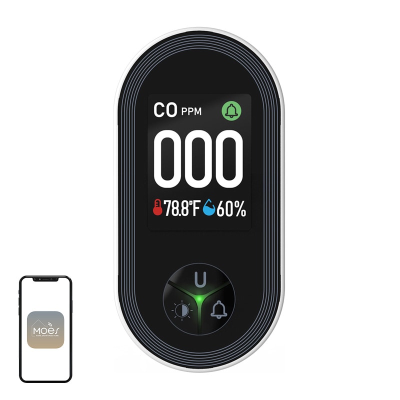 MOES S02-CO kuliltealarm